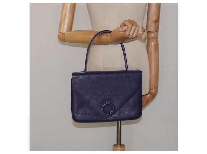 Borsa a mano LOEWE in pelle viola Auth BD1451 Porpora - vista 22