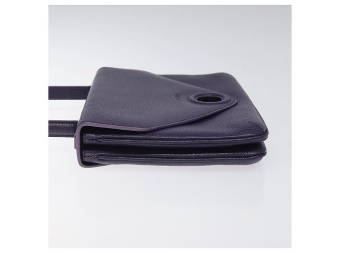 Borsa a mano LOEWE in pelle viola Auth BD1451 Porpora - vista 4