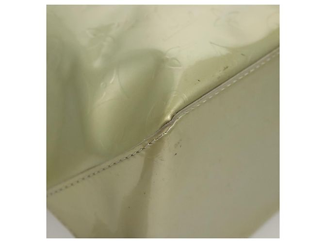 LOUIS VUITTON Monogram Vernis Reade MM Borsa a mano Grigia M91142 LV Auth 116768 Grigio - vista 16