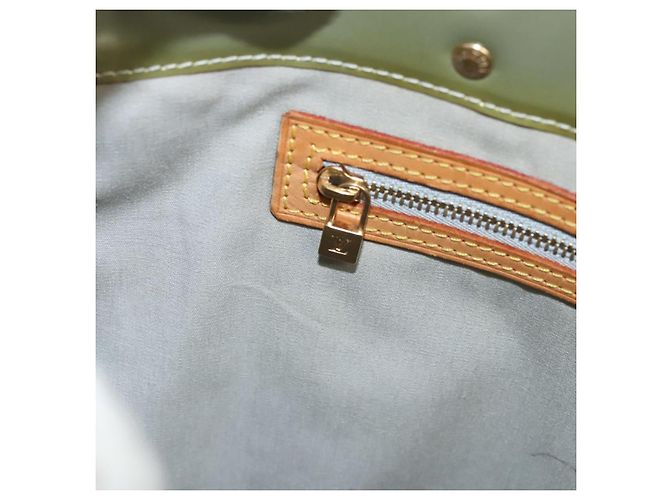 LOUIS VUITTON Monogram Vernis Reade MM Borsa a mano Grigia M91142 LV Auth 116768 Grigio - vista 21