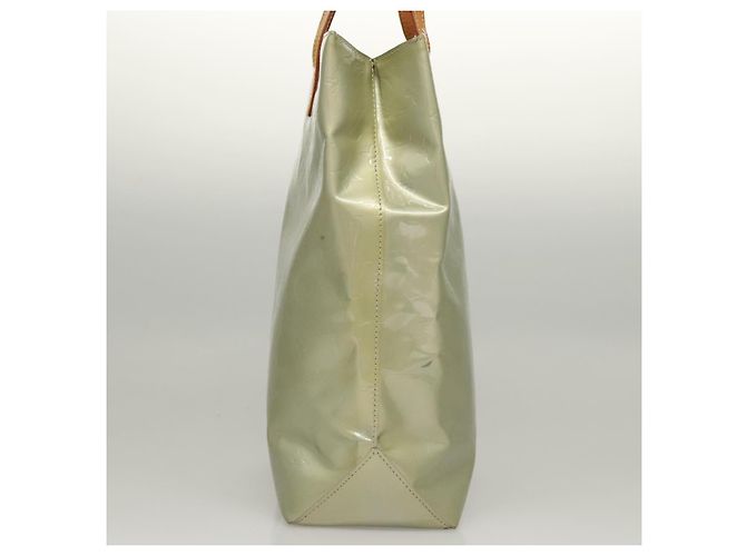 LOUIS VUITTON Monogram Vernis Reade MM Borsa a mano Grigia M91142 LV Auth 116768 Grigio - vista 3