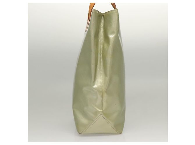 LOUIS VUITTON Monogram Vernis Reade MM Borsa a mano Grigia M91142 LV Auth 116768 Grigio - vista 4
