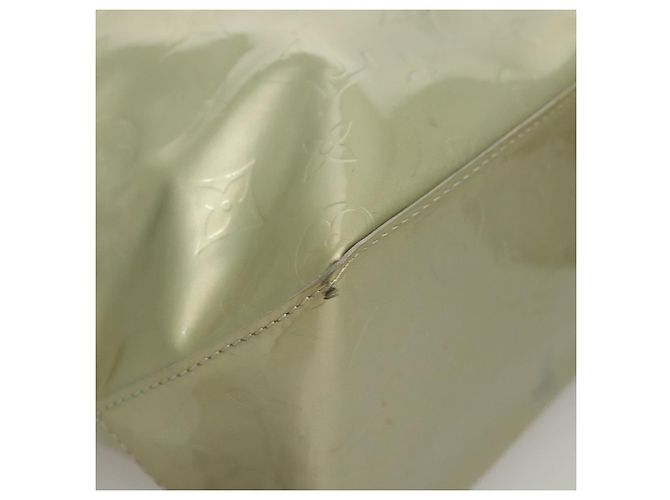 LOUIS VUITTON Monogram Vernis Reade MM Borsa a mano Grigia M91142 LV Auth 116768 Grigio - vista 9