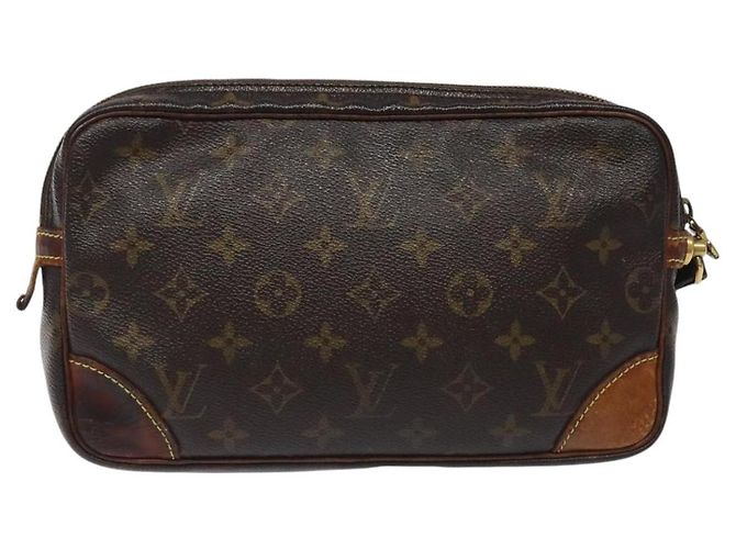 LOUIS VUITTON Monogram Marly Dragonne GM Borsa Clutch M51825 LV Auth BD1275 Monogramma - vista 2