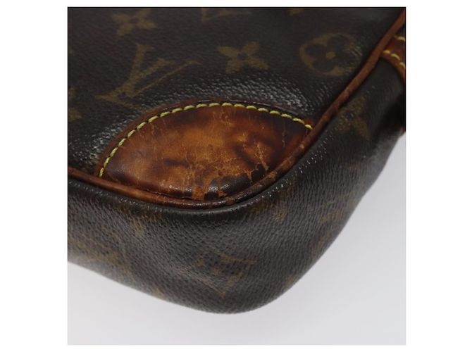 LOUIS VUITTON Monogram Marly Dragonne GM Borsa Clutch M51825 LV Auth BD1275 Monogramma - vista 7