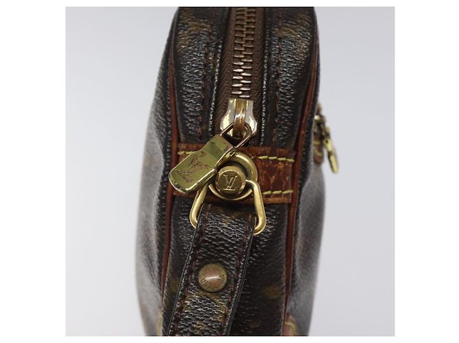 LOUIS VUITTON Monogram Marly Dragonne GM Borsa Clutch M51825 LV Auth BD1275 Monogramma - vista 9