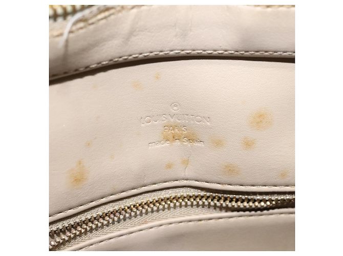 LOUIS VUITTON Borsa a Mano Monogram Vernis Houston Beige M91004 LV Auth th5822 - vista 10