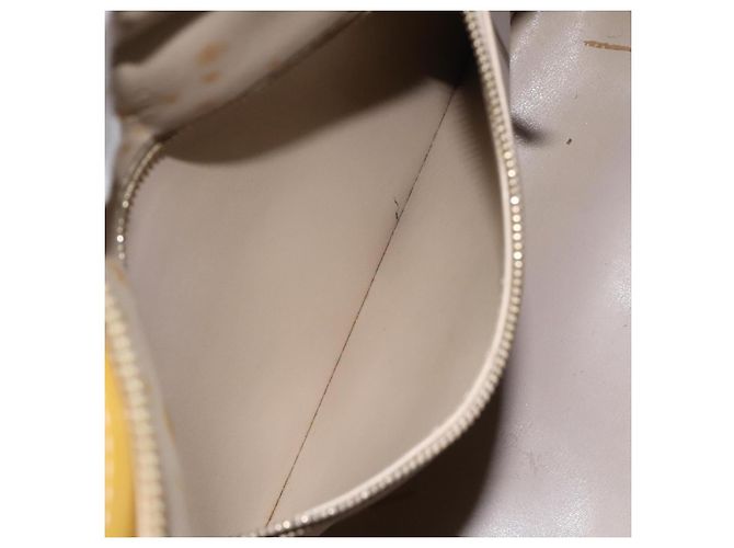 LOUIS VUITTON Borsa a Mano Monogram Vernis Houston Beige M91004 LV Auth th5822 - vista 22