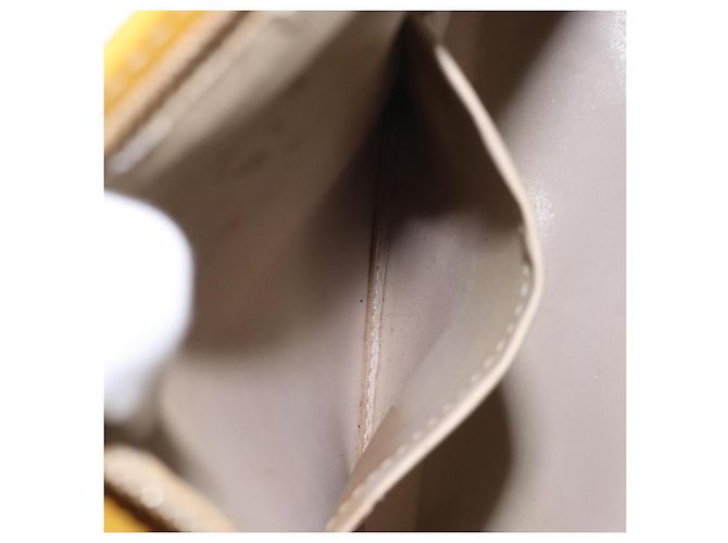 LOUIS VUITTON Borsa a Mano Monogram Vernis Houston Beige M91004 LV Auth th5822 - vista 23