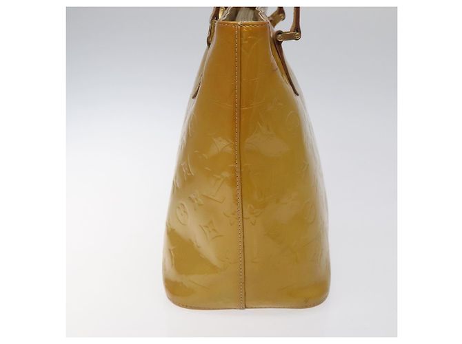 LOUIS VUITTON Borsa a Mano Monogram Vernis Houston Beige M91004 LV Auth th5822 - vista 4