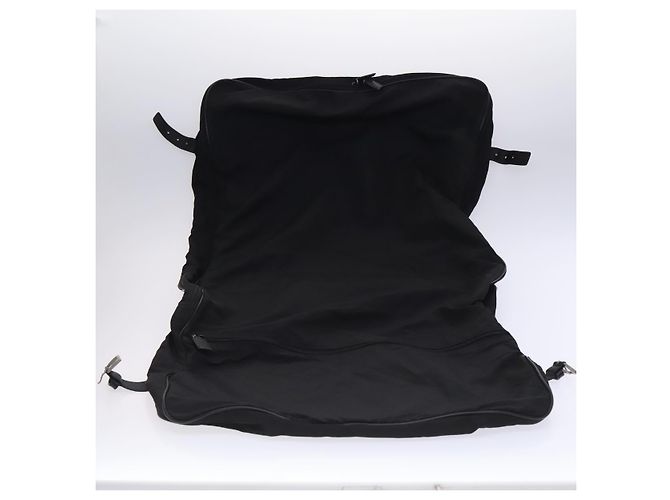 PRADA Funda de prenda de nylon 2 vías negra Auth bs24035 Negro - vista 16