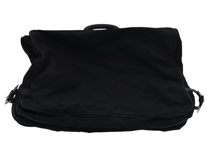 PRADA Funda de prenda de nylon 2 vías negra Auth bs24035 Negro - vista 3