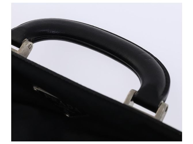 PRADA Funda de prenda de nylon 2 vías negra Auth bs24035 Negro - vista 8