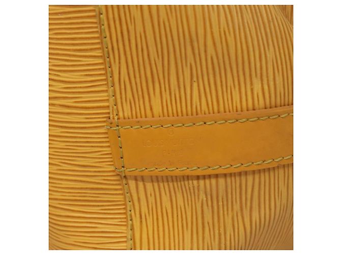 LOUIS VUITTON Epi Petit Noe Borsa a Spalla Gialla M44109 LV Auth BD1152 Giallo - vista 18