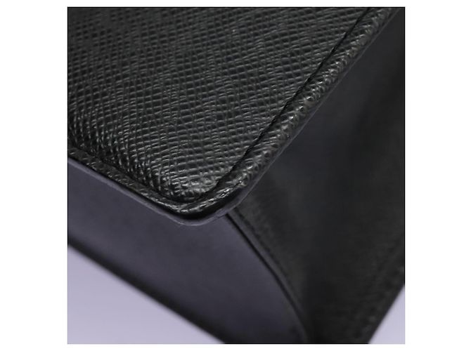 LOUIS VUITTON Taiga Serviette Kazan Sac de Bureau Ardoise M30802 LV Auth nb348 Gris - vue 18