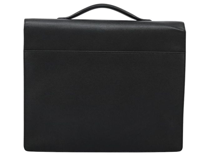 LOUIS VUITTON Taiga Serviette Kazan Sac de Bureau Ardoise M30802 LV Auth nb348 Gris - vue 2