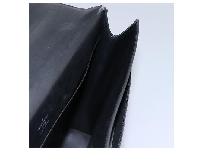 LOUIS VUITTON Taiga Serviette Kazan Sac de Bureau Ardoise M30802 LV Auth nb348 Gris - vue 22