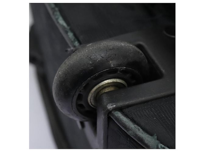 CHANEL Custodia Nuova linea di viaggio valigia in nylon nera CC Auth bs23739 Nero - vista 22