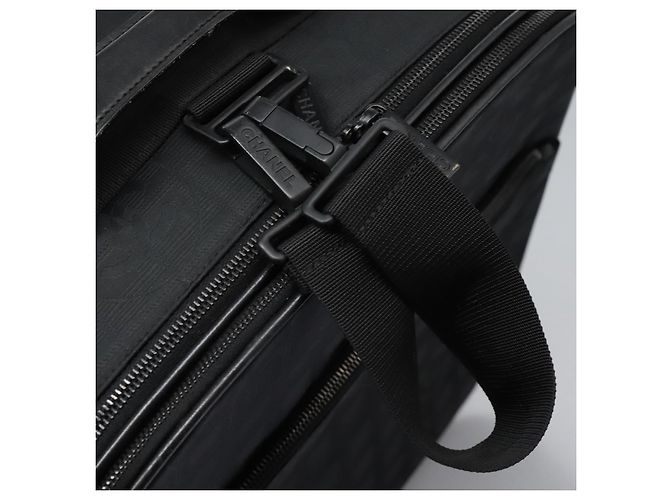 CHANEL Custodia Nuova linea di viaggio valigia in nylon nera CC Auth bs23739 Nero - vista 25