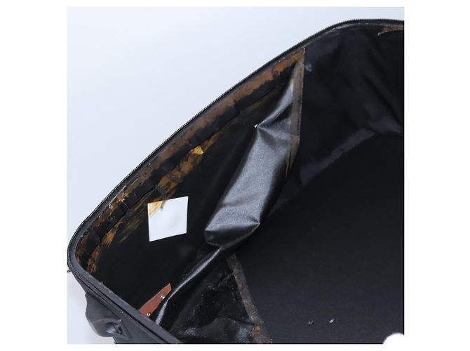 CHANEL Custodia Nuova linea di viaggio valigia in nylon nera CC Auth bs23739 Nero - vista 38