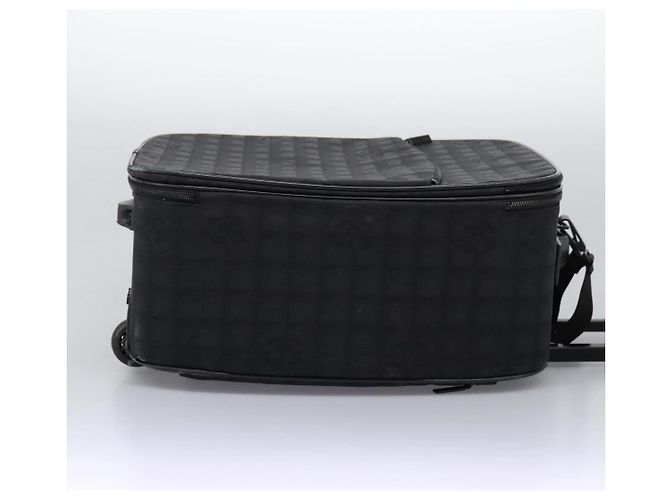 CHANEL Custodia Nuova linea di viaggio valigia in nylon nera CC Auth bs23739 Nero - vista 5