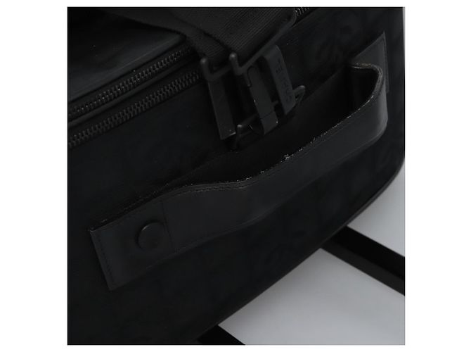 CHANEL Custodia Nuova linea di viaggio valigia in nylon nera CC Auth bs23739 Nero - vista 7