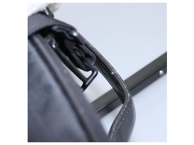 CHANEL Custodia Nuova linea di viaggio valigia in nylon nera CC Auth bs23739 Nero - vista 8