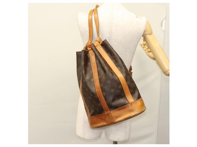 LOUIS VUITTON Borsa a Spalla Monogram Randonnee PM M42243 LV Auth BD1903 Monogramma - vista 19