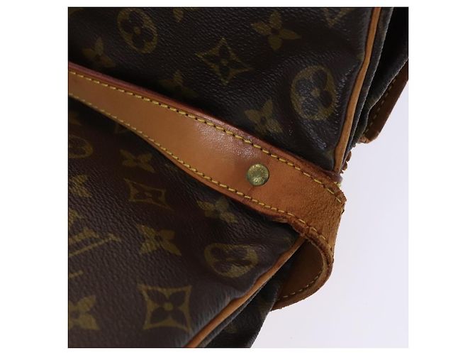 LOUIS VUITTON Borsa a Spalla Monogram Saumur 35 M42254 LV Auth ep8253 Monogramma - vista 19