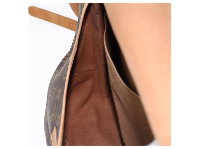 LOUIS VUITTON Borsa a Spalla Monogram Saumur 35 M42254 LV Auth ep8253 Monogramma - vista 24