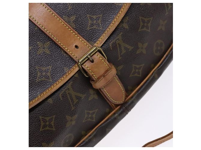 LOUIS VUITTON Borsa a Spalla Monogram Saumur 35 M42254 LV Auth ep8253 Monogramma - vista 26