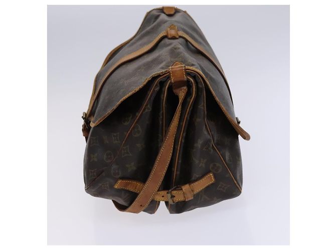 LOUIS VUITTON Borsa a Spalla Monogram Saumur 35 M42254 LV Auth ep8253 Monogramma - vista 4
