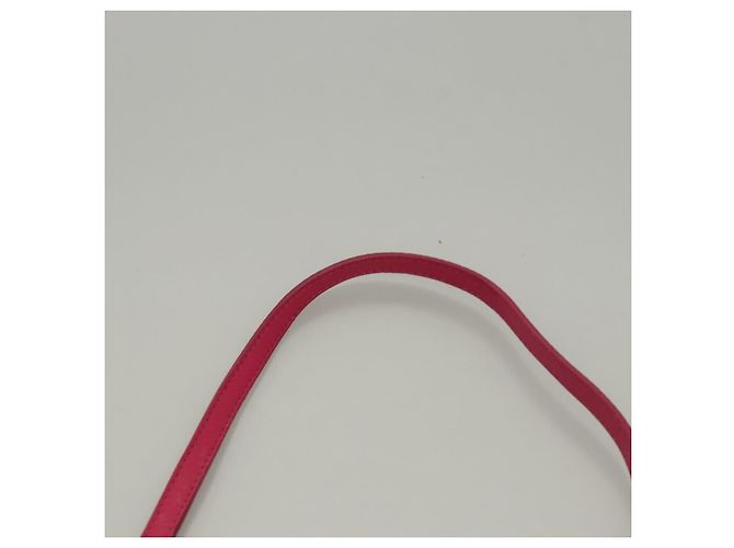 Céline Borsa Trio CELINE Borsa a Spalla Pelle Rosa Oro Auth mr1159 D'oro - vista 8