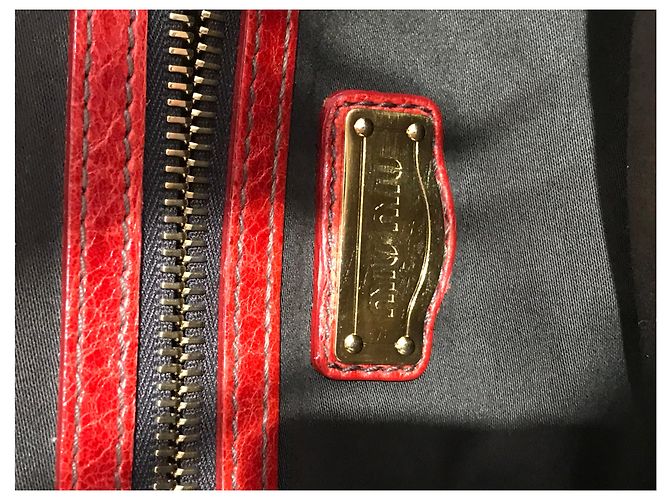 Borse MIU MIU T. Pelle Rosso - vista 11