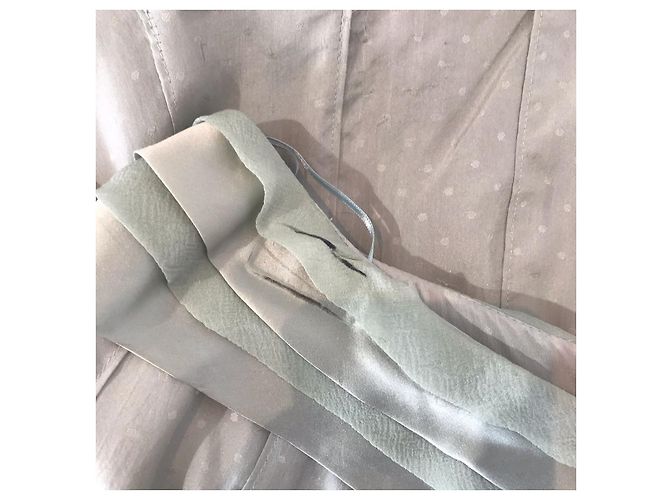 Chloé Faldas CHLOE T.Internacional L Seda Azul - vista 5