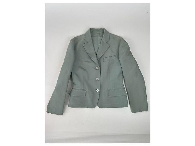 Blazer in seta vintage Gucci / Trench 38/M - vista 11