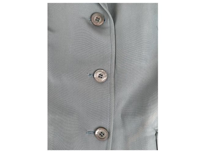 Blazer in seta vintage Gucci / Trench 38/M - vista 6