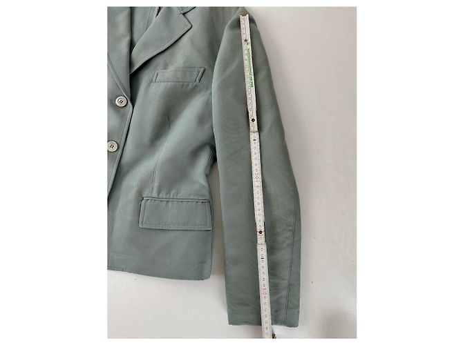 Blazer in seta vintage Gucci / Trench 38/M - vista 7