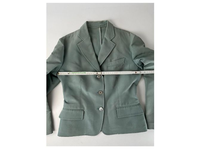 Blazer in seta vintage Gucci / Trench 38/M - vista 8
