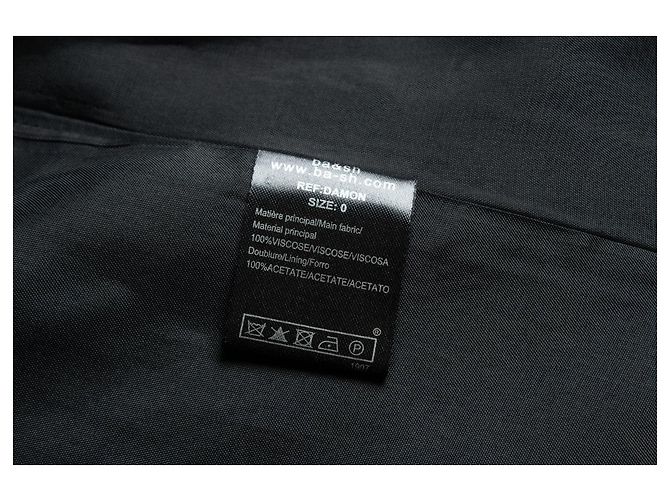 Ba&sh, blazer negro con reverso brillante - vista 5
