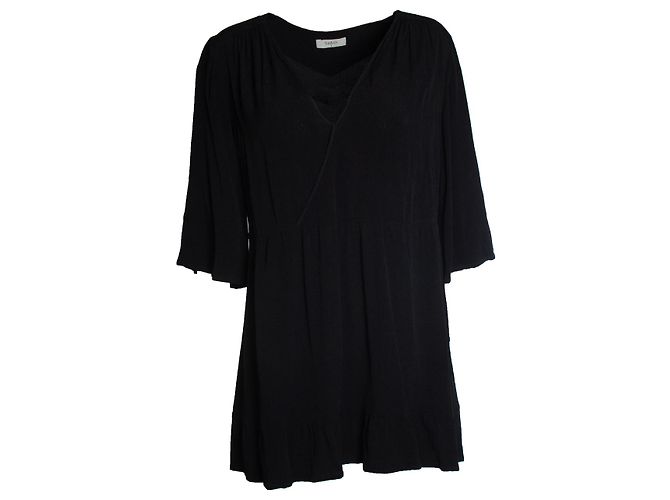 Vestido YUKI negro de Ba&sh - vista 3