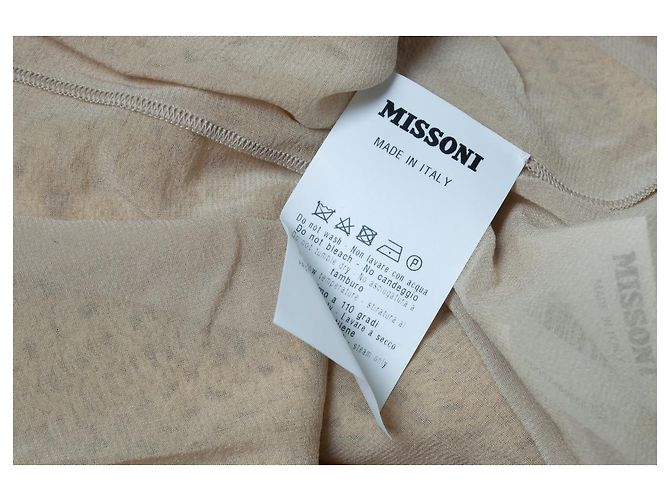 Missoni, Vestido maxi de crochet con lurex Multicolor - vista 6