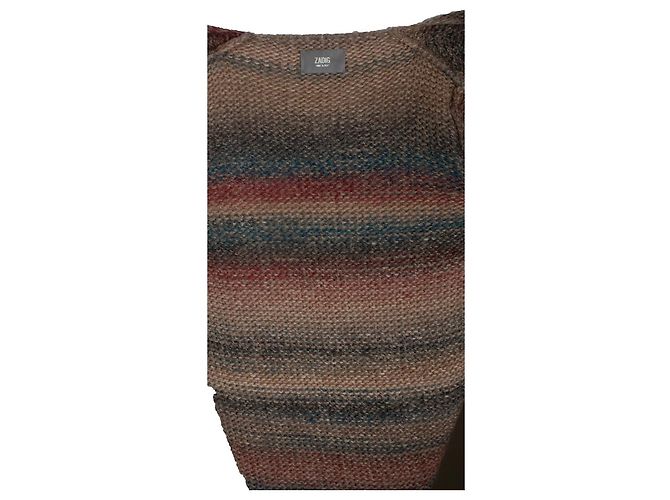 Zadig & Voltaire, Cárdigan de punto marrón Castaño - vista 6