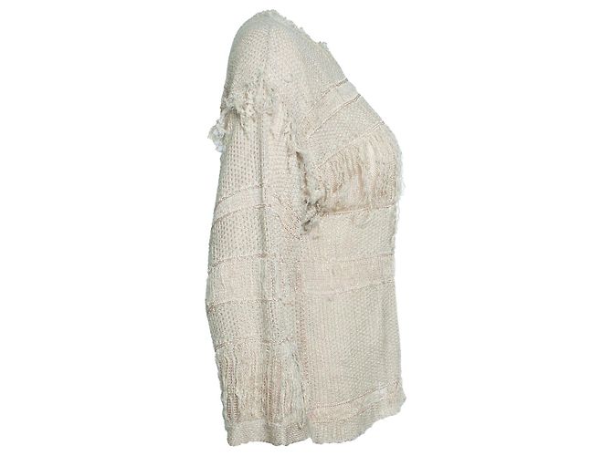 Isabel Marant, top de punto con flecos - vista 4