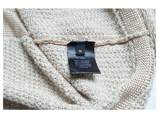 Isabel Marant, top de punto con flecos - vista 5