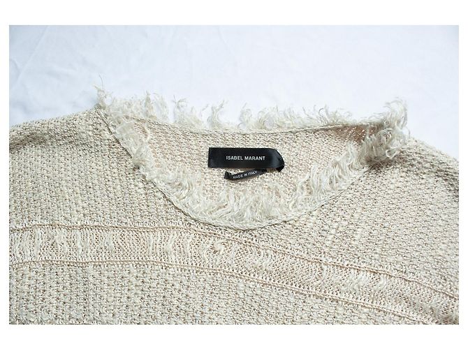 Isabel Marant, top de punto con flecos - vista 6