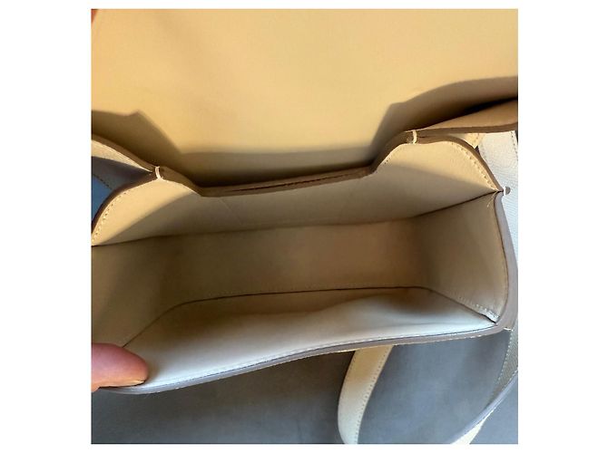 Hermès Della Cavalleria Mini Tasche Epsom Leder Craie - Ansicht 14