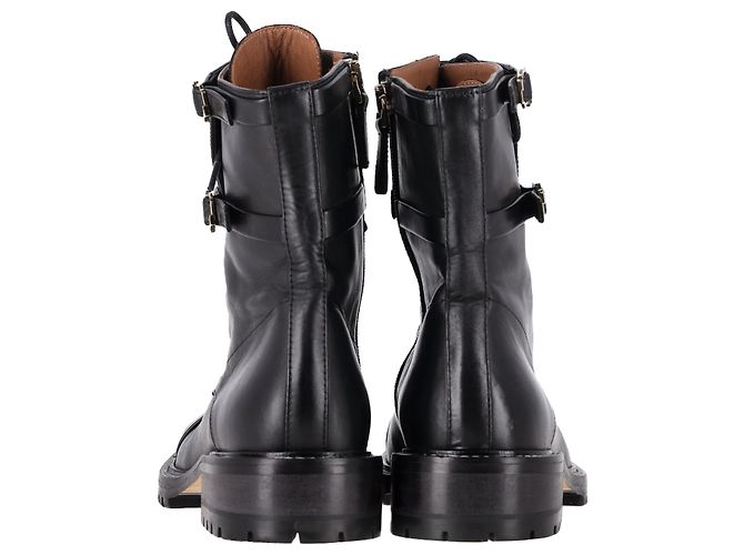 Autre Marque Stivali da combattimento Malone Souliers in pelle nera Nero - vista 5