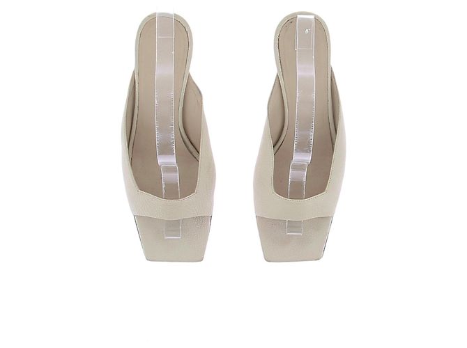 WANDLER Mules e zoccoli T.EU 40 Pelle Beige - vista 6