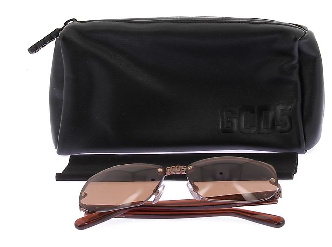 Gafas de sol GCDS T. Metal Castaño - vista 7
